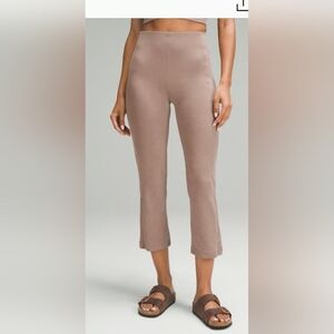 Lululemon Athletica Softstreme Brown Cropped Pants